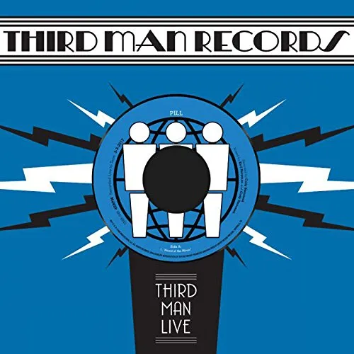 Pill - Afraid of the Mirror / T.V. Wedding Third Man Live vinyl record cover