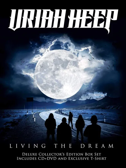 Uriah Heep - Living The Dream vinyl record cover