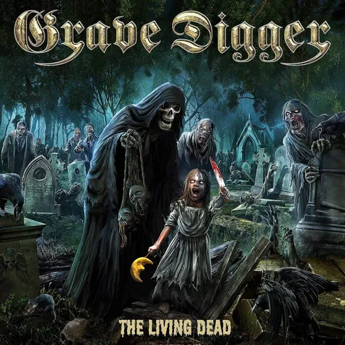 Grave Digger - The Living Dead vinyl record cover