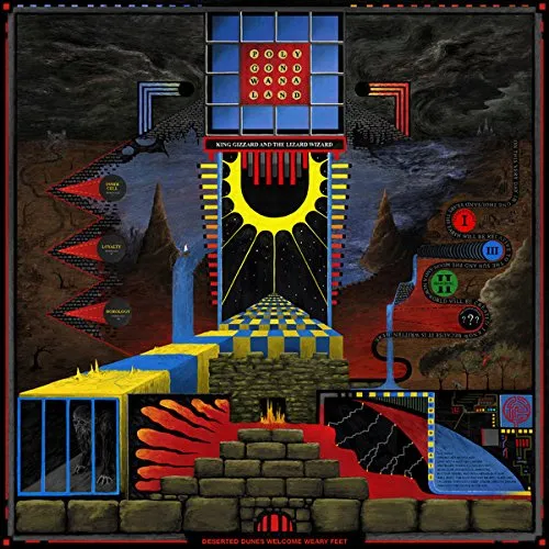 King Gizzard & The Lizard Wizard - Polygondwanaland [Limited Edition Yellow/Red/Cosmic LP]
