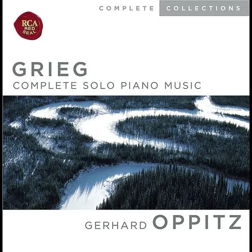 Gerhard Oppitz, E. GRIEG - Complete Solo Piano Music vinyl record cover