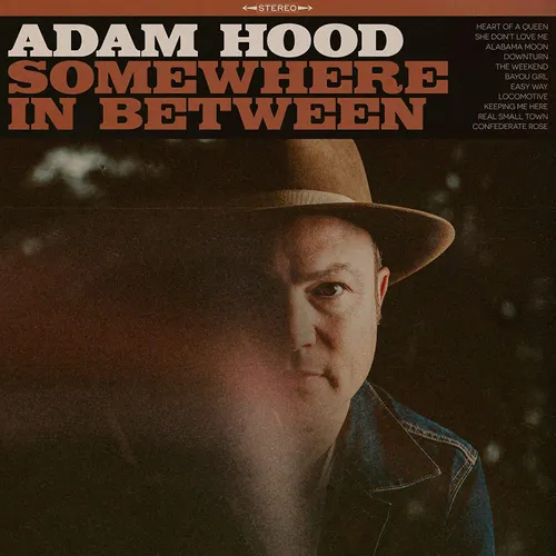 Adam Hood - Somewhere In Between vinyl record cover