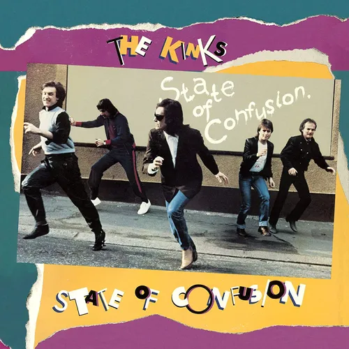 The Kinks - State Of Confusion vinyl record cover
