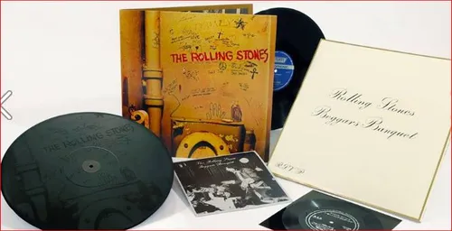 The Rolling Stones - Beggars Banquet: 50th Anniversary Edition vinyl record cover