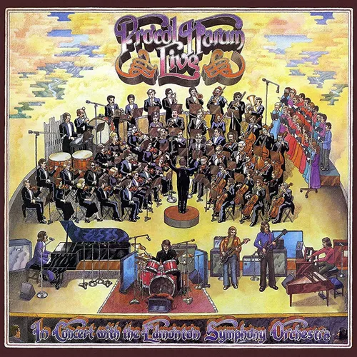 Procol Harum - Live: In Concert With The Edmonton Symphony Orchestra vinyl record cover