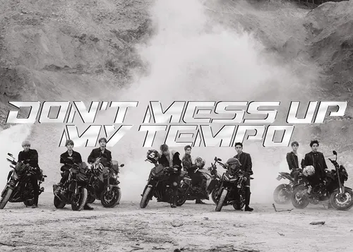 Exo - EXO The 5th Album 'DON'T MESS UP MY TEMPO' (Moderato Ver.) vinyl record cover