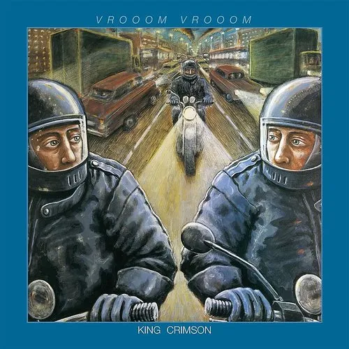 King Crimson - Vrooom Vrooom (Uk) vinyl record cover