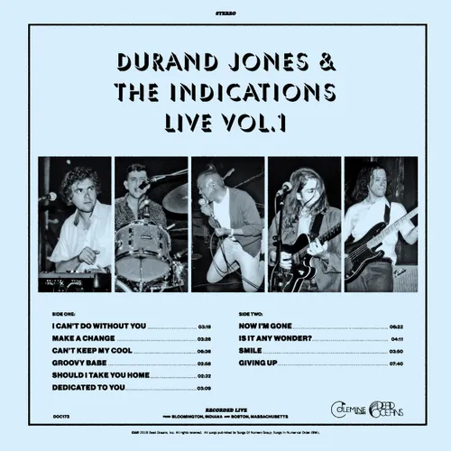Durand Jones & The Indications - Durand Jones & The Indications Live Vol. 1