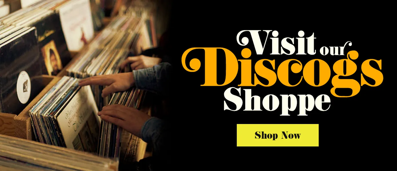 Visit our Discogs Store - Shop Discogs Store