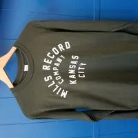  - Long Sleeve Text T [Green] [2XL]