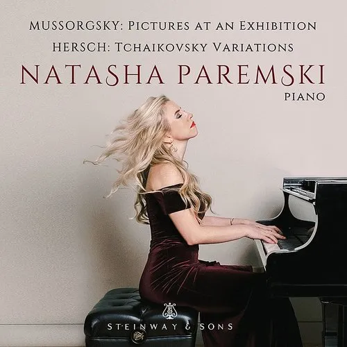 Mussorgsky / Paremski - Pictures at An Exhibition / Tchaikovsky Variations vinyl record cover