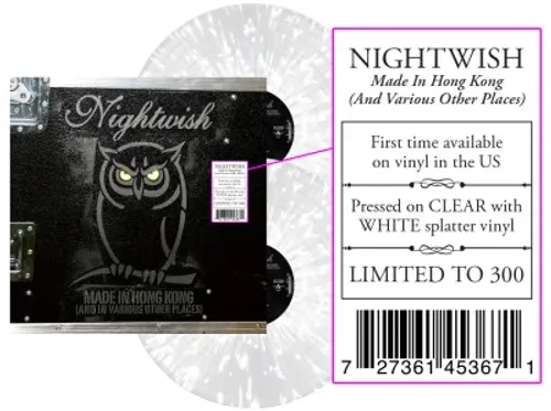 Nightwish - Made In Hong Kong (And In Various Other Places) vinyl record cover