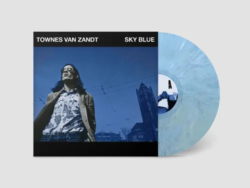 Townes Van Zandt - Sky Blue vinyl record cover