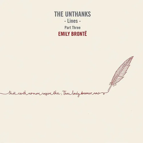 Unthanks - Lines Part Three: Emily Bronte vinyl record cover
