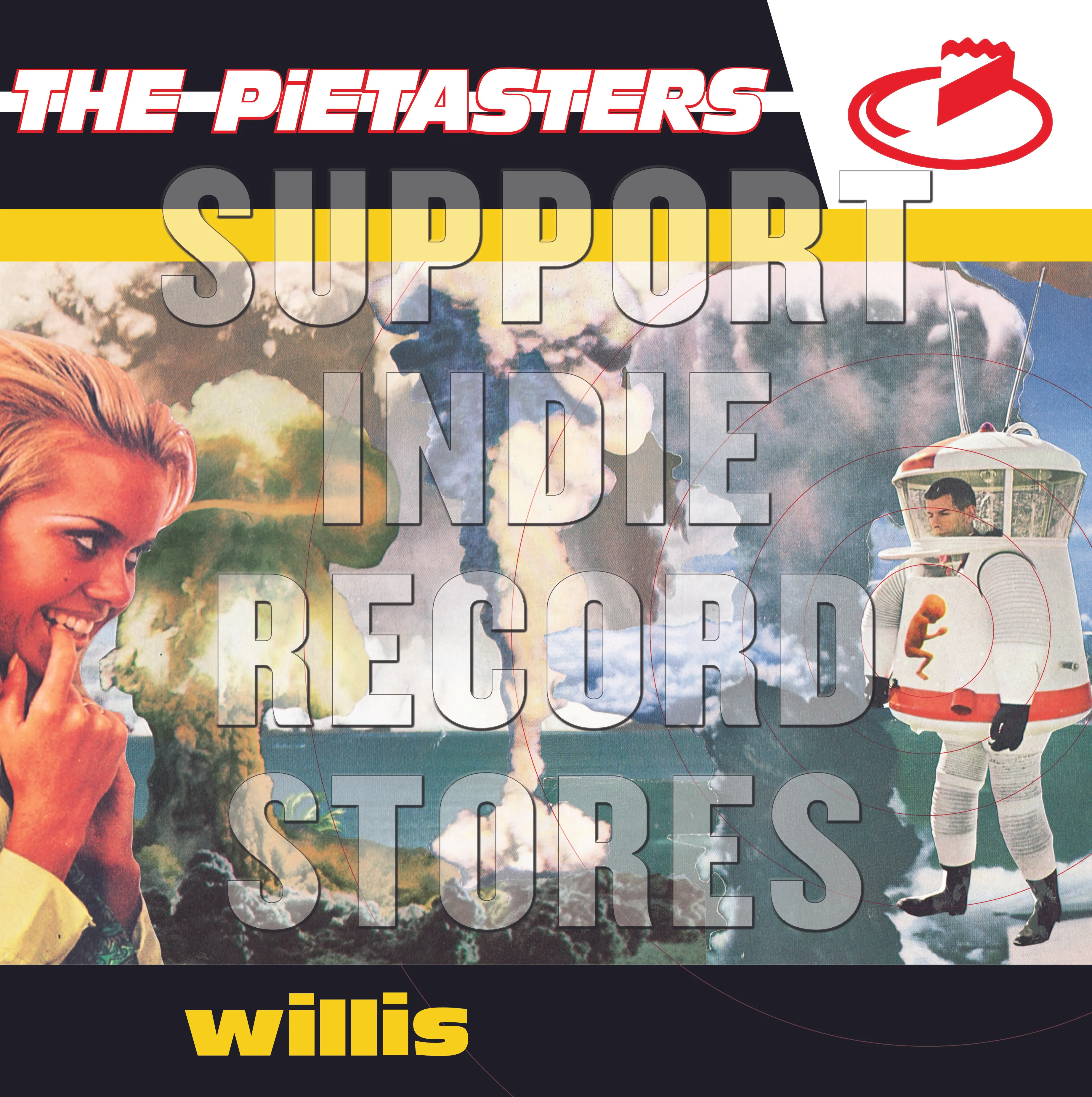 米LP Pietasters Willis 804051 Hellcat Records /00260 The Pietasters – Willis LP 1997 US ORIG Hellcat Reggae Funk