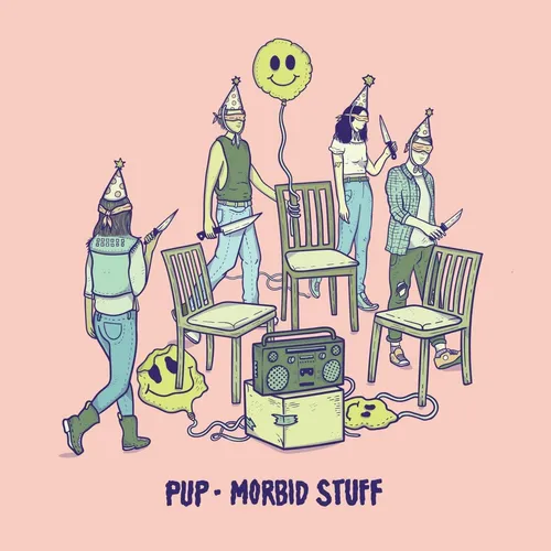 Pup - Morbid Stuff [Indie Exclusive Limited Edition Pink & Oxblood LP]