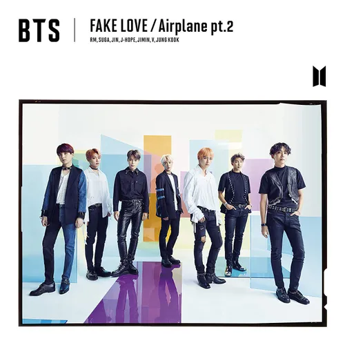 BTS - FAKE LOVE / Airplane pt.2 vinyl record cover
