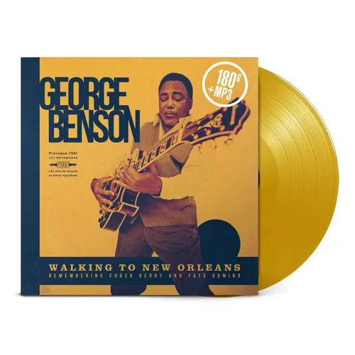 George Benson - Walking To New Orleans vinyl record cover