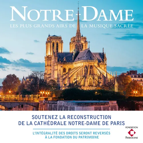 Various Artists - Notre-Dame - Les plus grands airs de la musique sacrée vinyl record cover