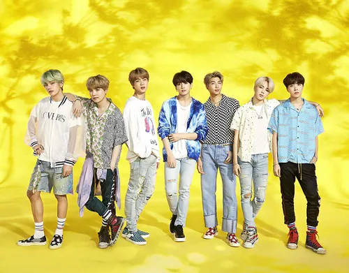 BTS - Lights / Boy With Luv (Music Videos) vinyl record cover