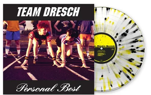 Team Dresch - Personal Best [Indie Exclusive Limited Edition Transparent LP with Black and Yellow Splatter]