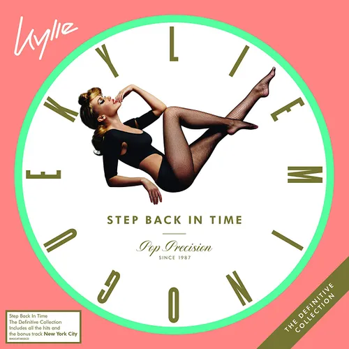 Kylie Minogue - Step Back In Time: The Definitive Collection vinyl record cover