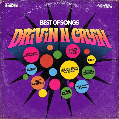 Drivin N Cryin - Best Of Songs vinyl record cover