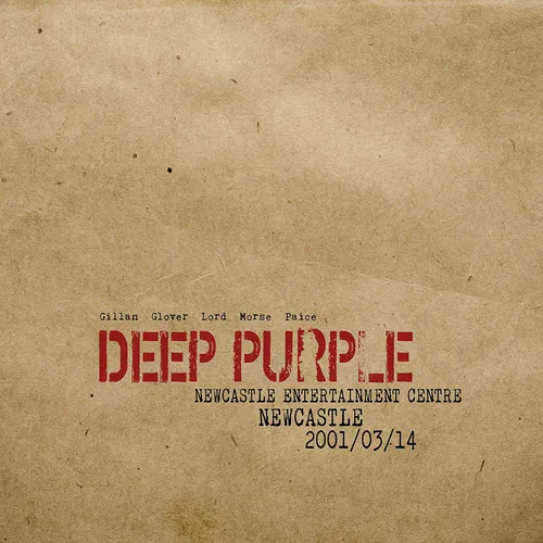 Deep Purple - Live In Newcastle 2001 (The Soundboard Series) vinyl record cover