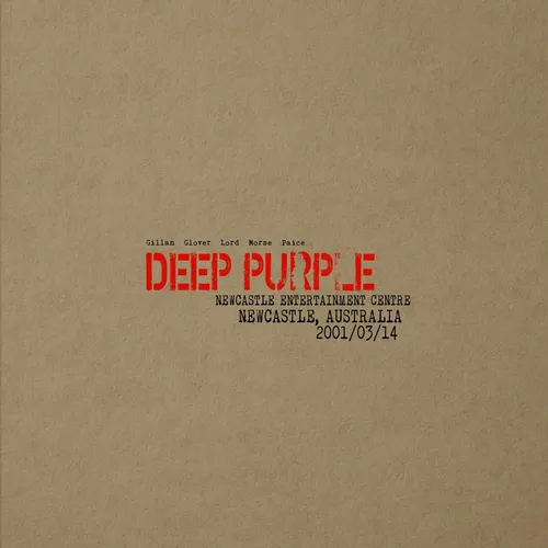 Deep Purple - Live In Newcastle 2001 (The Soundboard Series) vinyl record cover