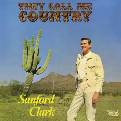 Sanford Clark - They Call Me Country (Blue) [Colored Vinyl] [Limited Edition] (Can)