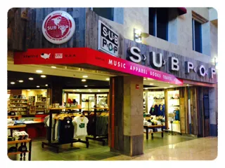 The Sub Pop Airport Store (Seattle, WA)