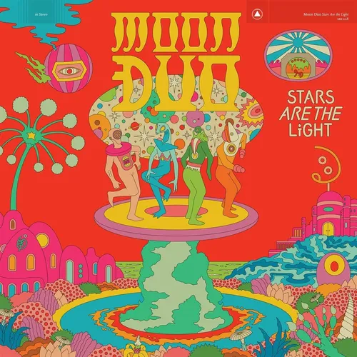 Moon Duo - Stars Are The Light [Red LP]