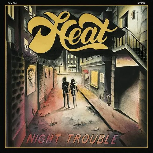 Heat - Night Trouble vinyl record cover