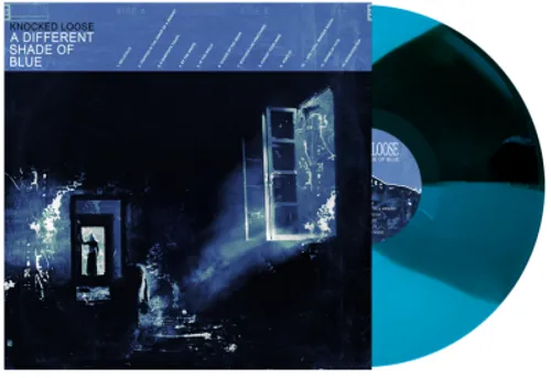 Knocked Loose - A Different Shade Of Blue [Indie Exclusive Limited Edition Black & Cyan Blue Twist LP]