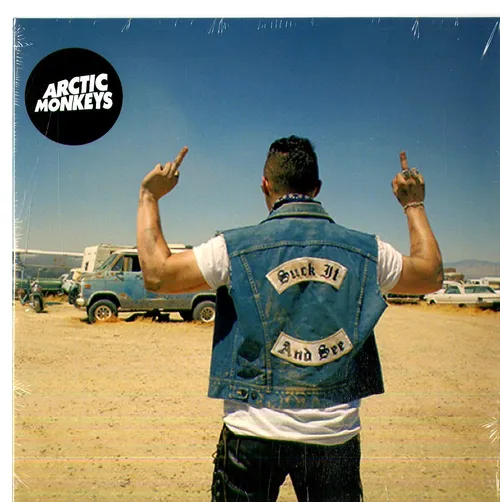 Arctic Monkeys - Suck It and See vinyl record cover