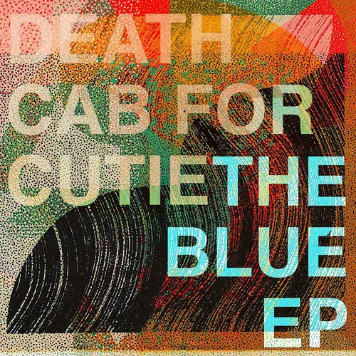 Death Cab for Cutie - Blue vinyl record cover