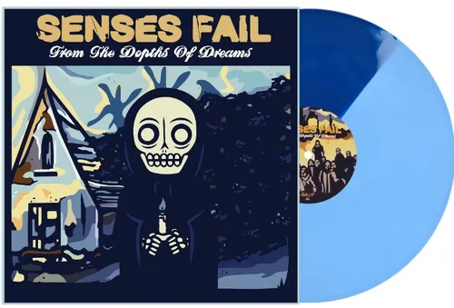 Senses Fail - From The Depths Of Dreams [Limited Edition Half Aqua Blue / Half Baby Blue LP]