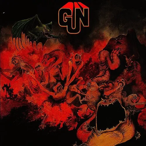 Gun - Gun [Limited 180-Gram Psychedelic Red & Silver Marble Colored Vinyl]