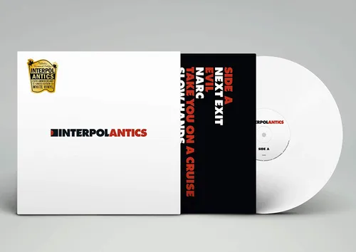 Interpol - Antics vinyl record cover