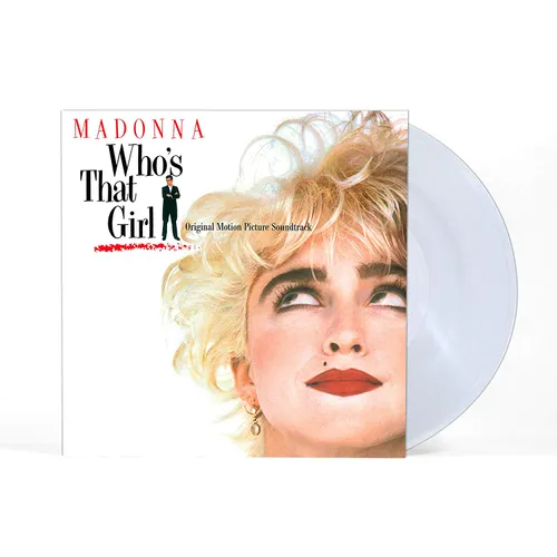 Madonna - Who's That Girl (Super Club Mix) vinyl record cover