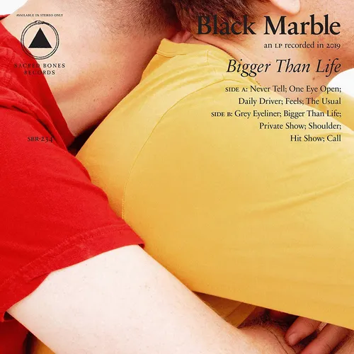 Black Marble - Bigger Than Life [Limited Edition Red/White LP]