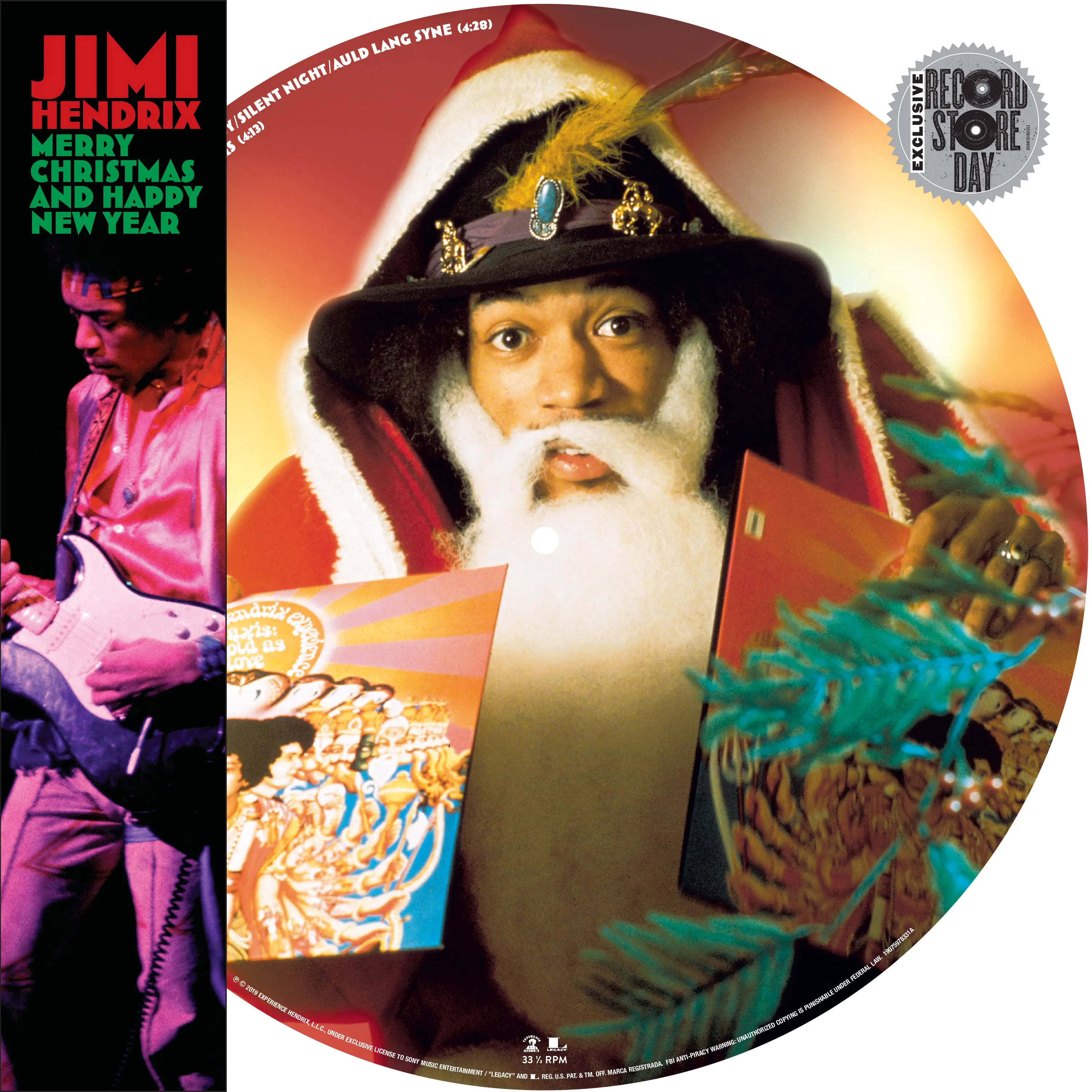 Jimi Hendrix - Merry Christmas and Happy New Year [RSD BF 2019 