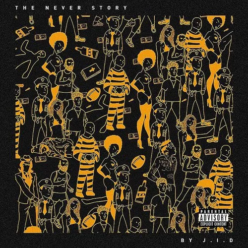 JID - The Never Story [Limited Edition Opaque Orange LP]
