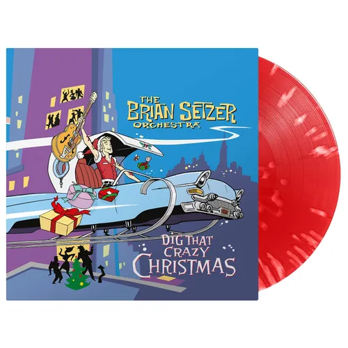The Brian Setzer Orchestra - Dig That Crazy Christmas [Red & White Splatter LP]