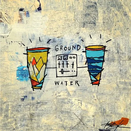 Damu The Fudgemunk - Ground & Water (Blue Vinyl) (Blue) [Colored Vinyl]