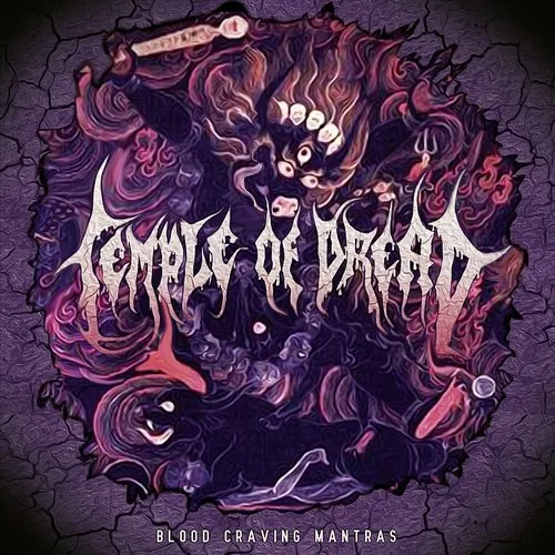 Temple Of Dread - Blood Craving Mantras vinyl record cover
