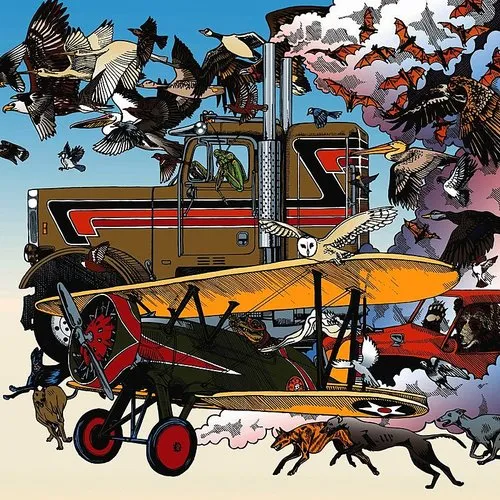 Howlin Rain - Under The Wheels: Live From The Coasts Vol. 1 vinyl record cover