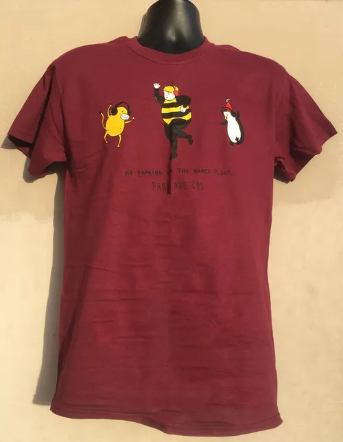 Park Ave CDs - 'No Parking On The Dancefloor' T-Shirt [Medium]