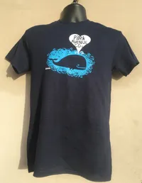 Park Ave CDs - 'Whale' T-Shirt [Large]