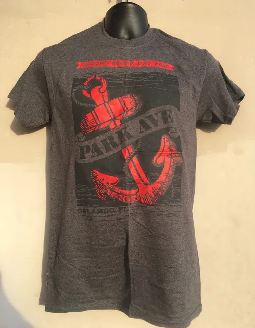 Park Ave CDs - RSD 2015 'Anchor' T-Shirt [Small]